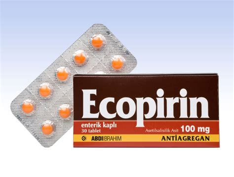 ECOPIRIN 100 mg 30 enterik kaplı tablet 2021 Fiyat Bilgileri.